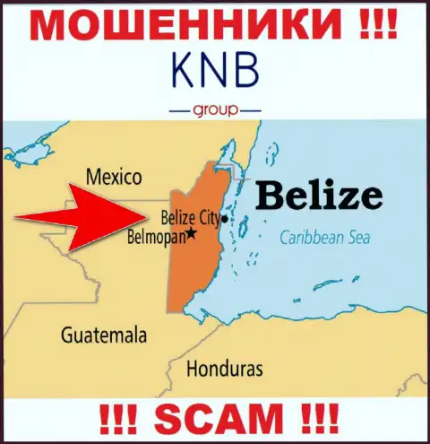 Из конторы KNB Group финансовые вложения вернуть невозможно, они имеют офшорную регистрацию: Belize