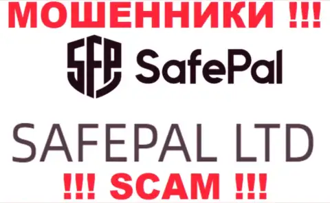 Мошенники Safe Pal пишут, что именно SAFEPAL LTD руководит их лохотронном