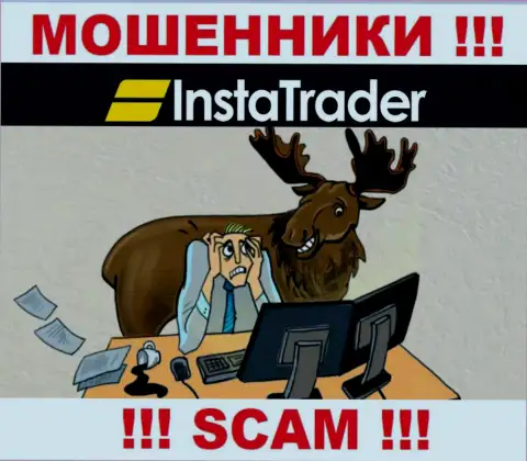 InstaTrader - это интернет мошенники !!! Не ведитесь на предложения дополнительных вложений