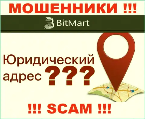 На официальном информационном портале BitMart нет сведений, относительно юрисдикции организации