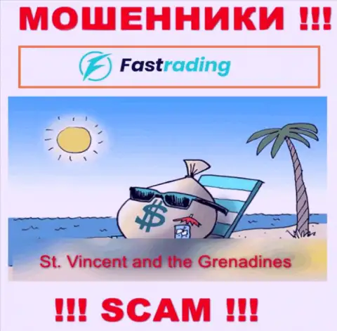 Офшорные интернет-мошенники Fas Trading скрываются вот тут - St. Vincent and the Grenadines