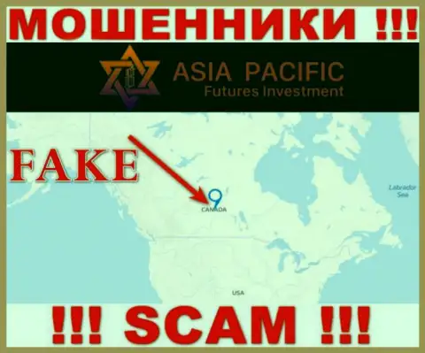 Asia Pacific - это МОШЕННИКИ !!! Офшорный адрес фейковый