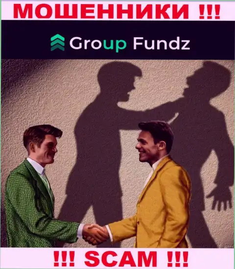 GroupFundz Com - это ШУЛЕРА, не стоит верить им, если будут предлагать пополнить депозит
