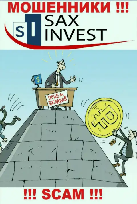 SaxInvest не вызывает доверия, Инвестиции - это конкретно то, чем заняты данные интернет мошенники