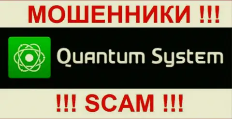 Лого жульнической ФОРЕКС брокерской компании Quantum-System Org