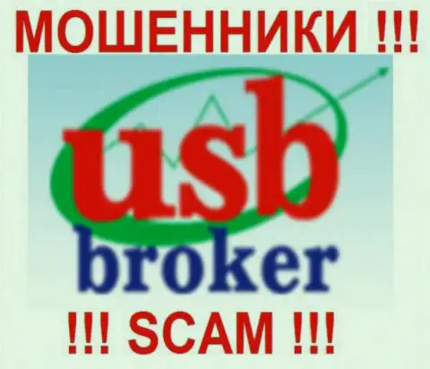 Лого лохотронной брокерской конторы Usb broker